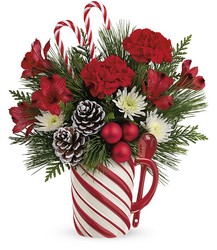 Send a Hug Sweet Stripes Bouquet 